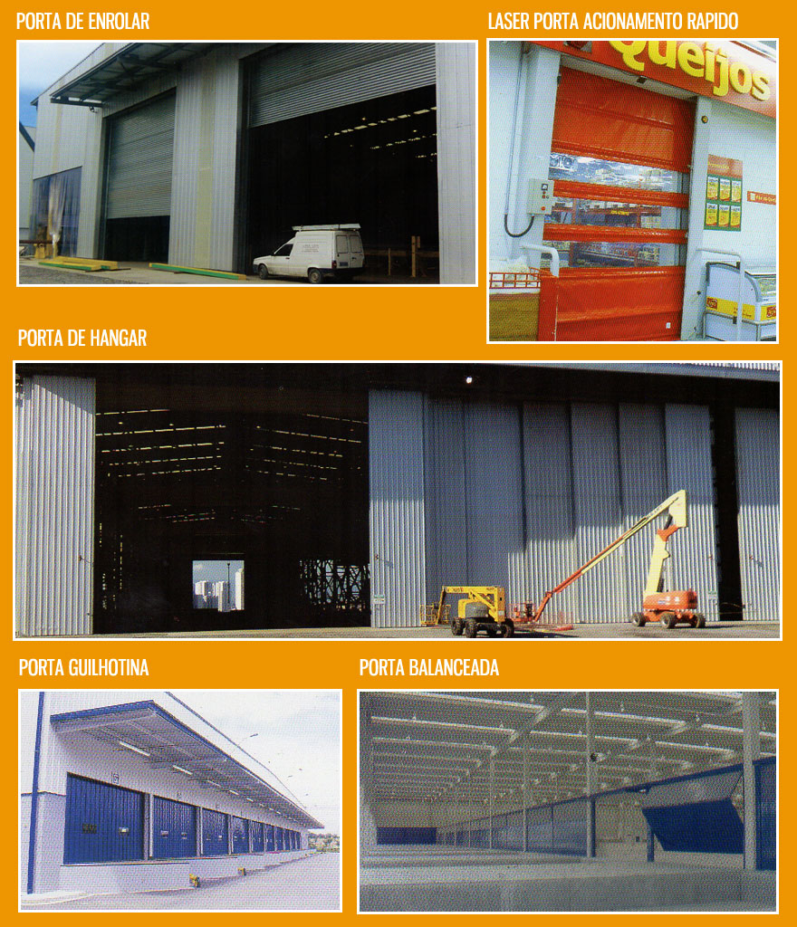 portas industriais